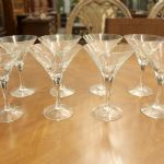 836 9370 MARTINI GLASSES